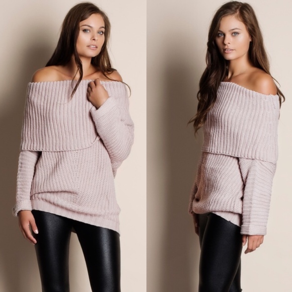 SYDNEY sweater top - MAUVE - Picture 2 of 4